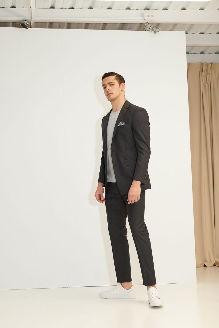 SST&C #Online Exclusive  Navy Slim Fit Suit Jacket | 0112103007  (Outlet)_7