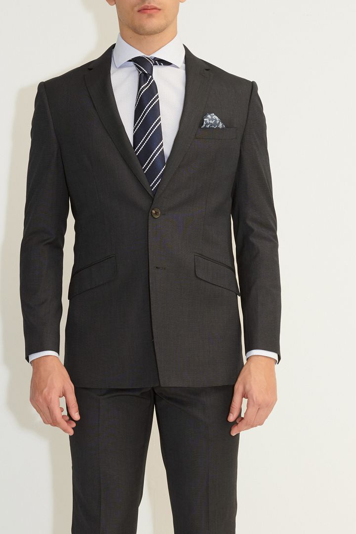 SST&C #Online Exclusive  Navy Slim Fit Suit Jacket | 0112103007  (Outlet)_9