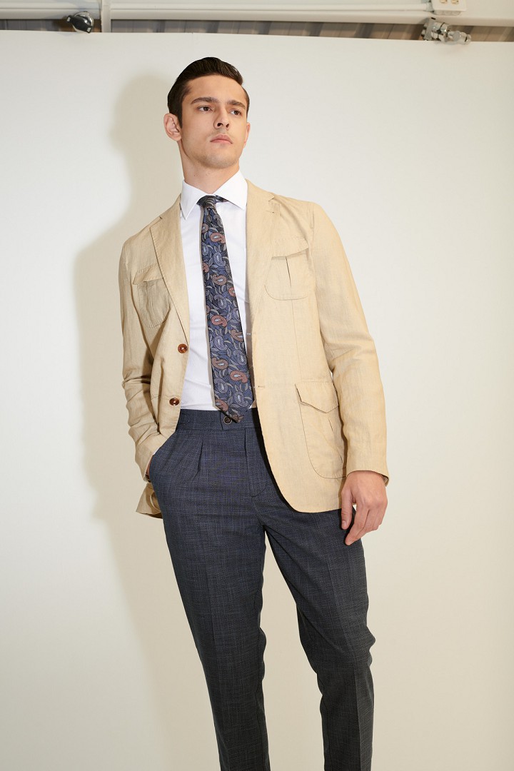 SST&C #Limited Edition  Khaki Hunting Jacket | 0612103001  (Outlet)_0