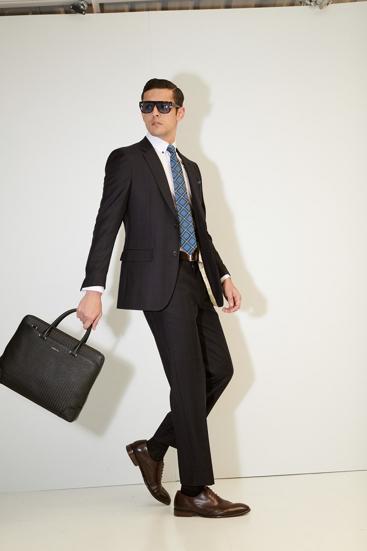 SST&C Check Pattern Tie | 1912103031  (Outlet)_2
