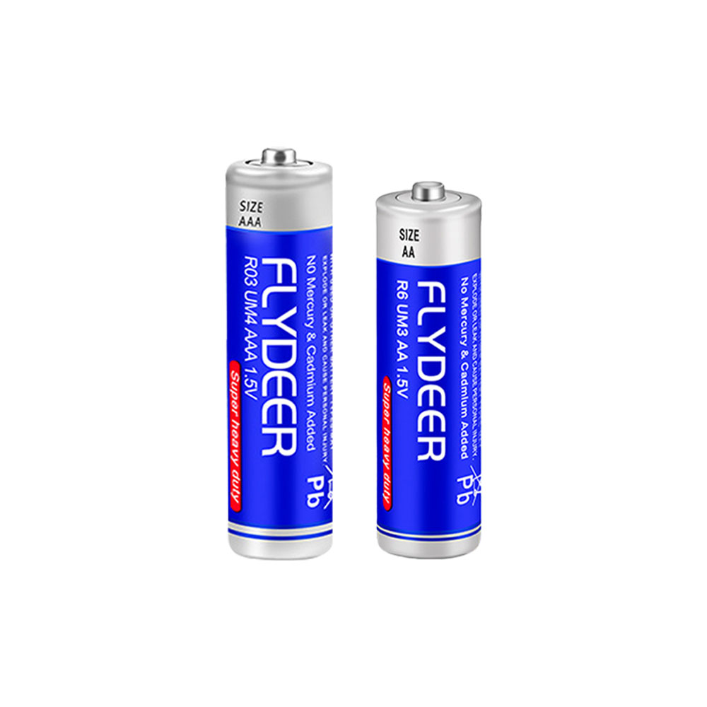 飛鹿 3號 AA / 4號 AAA碳鋅電池｜強勁電力、持久耐用_1