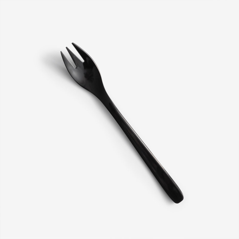 WAGA 簡約黑晶 18.5cm 不鏽鋼主餐叉│單品_0