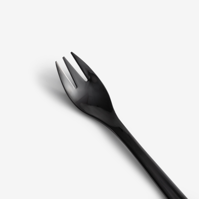 WAGA 簡約黑晶 18.5cm 不鏽鋼主餐叉│單品_1