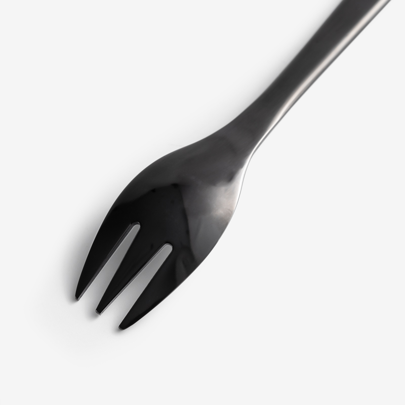WAGA 簡約黑晶 18.5cm 不鏽鋼主餐叉│單品_2