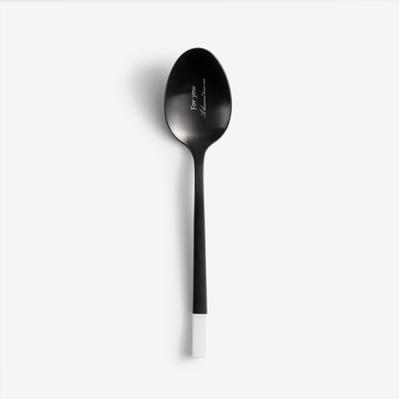 WAGA 白冠燕尾 20.5cm 不鏽鋼主餐匙│單品_0