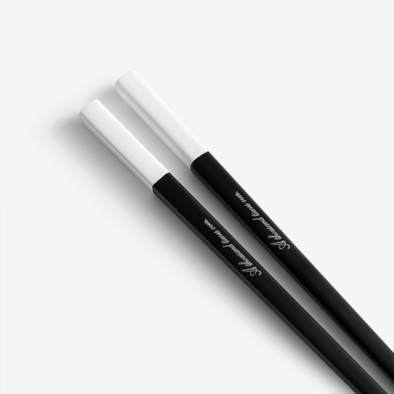 White Crowned 23.5cm Stainless Steel Chopstick_1