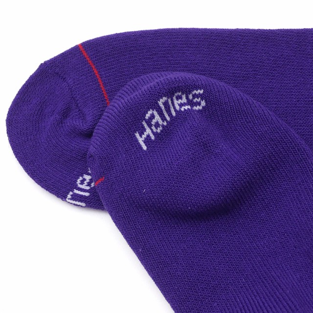SUPREME x HANES CREW SOCKS 經典文字 中筒襪 / 小腿襪 (紫色一入)_3