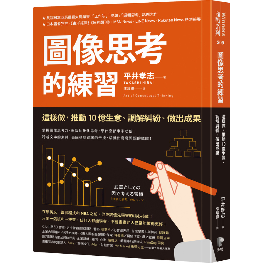 圖像思考的練習：這樣做，推動10億生意、調解糾紛、做出成果 | 拾書所