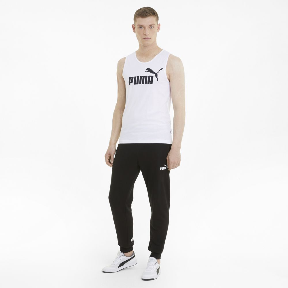 PUMA 基本系列No.1 Logo休閒背心 男性_4