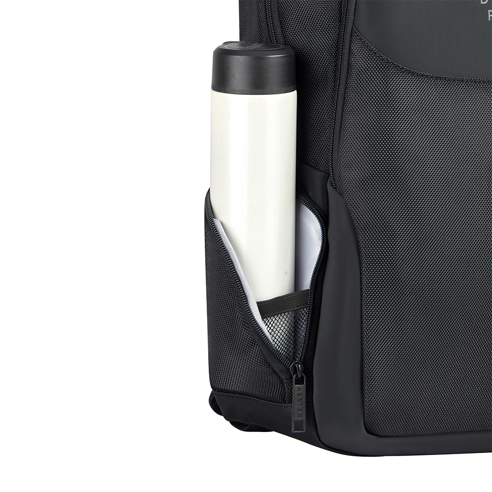 【DELSEY】PARVIS PLUS-15.6"電腦後背包-黑色 00394460300_3