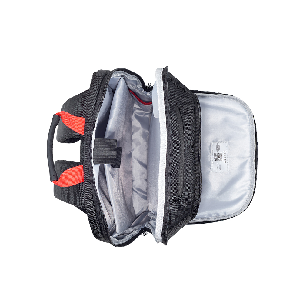 【DELSEY】PARVIS PLUS-15.6"電腦後背包-黑色 00394460300_5