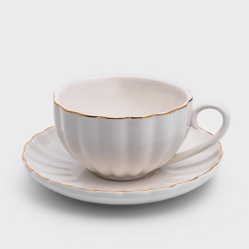 WAGA Fantasy Ceramic Teacups Set | Ivory_2