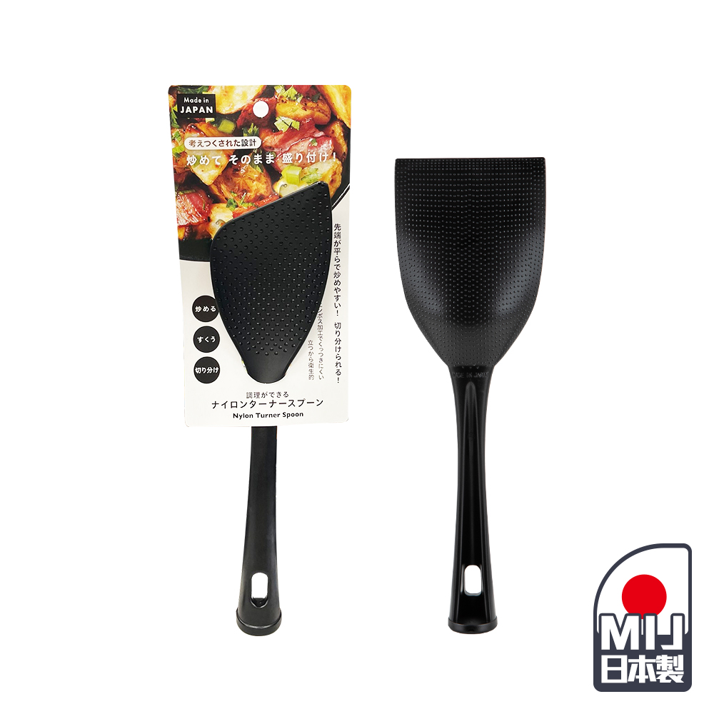 不沾鍋煎鏟 炒飯匙 日本製 【C036】 鍋鏟 炒鏟 炒菜匙 煮飯鍋鏟 塑膠煎匙 平煎匙 拌炒匙 翻炒鏟 平煎鏟 塑膠鍋鏟 尼龍鍋鏟 餐廚用品_0