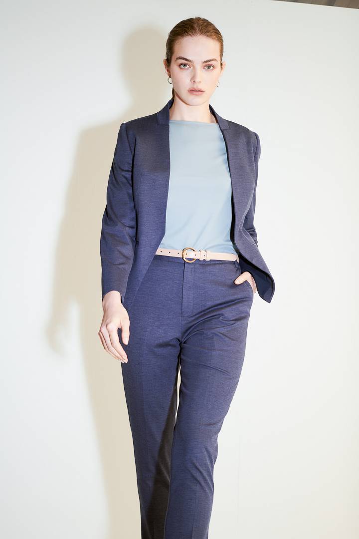 SST&C Women'S Nine-Point Slim Fit Trousers | 7262104004  (Outlet)_1