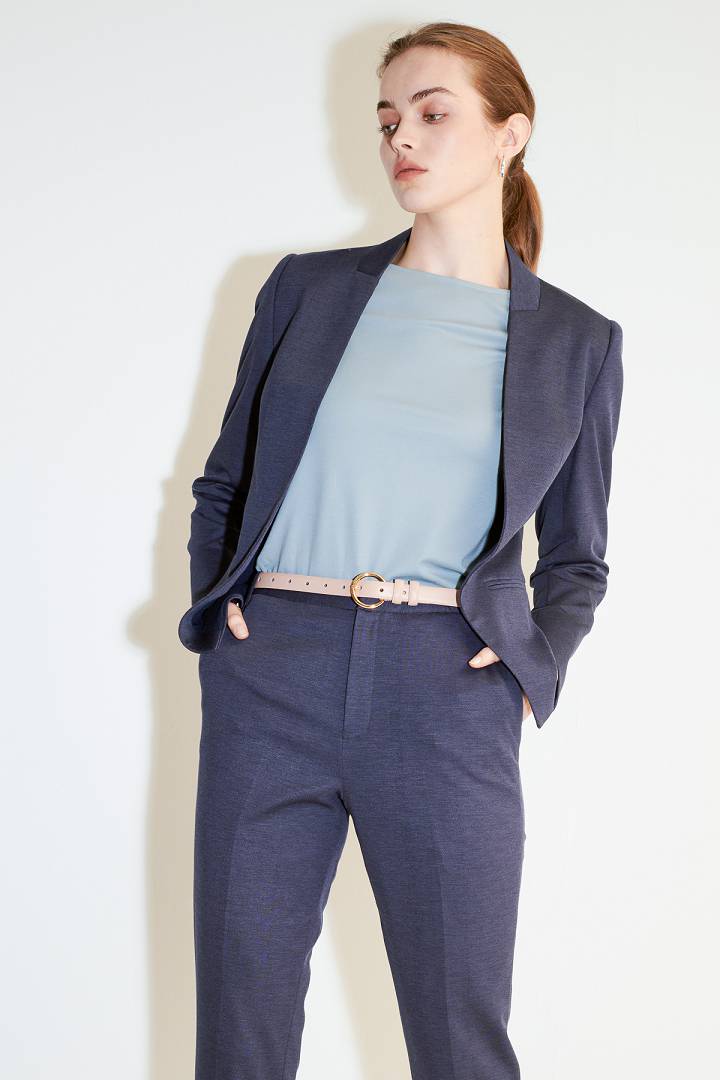 SST&C Women'S Nine-Point Slim Fit Trousers | 7262104004  (Outlet)_2