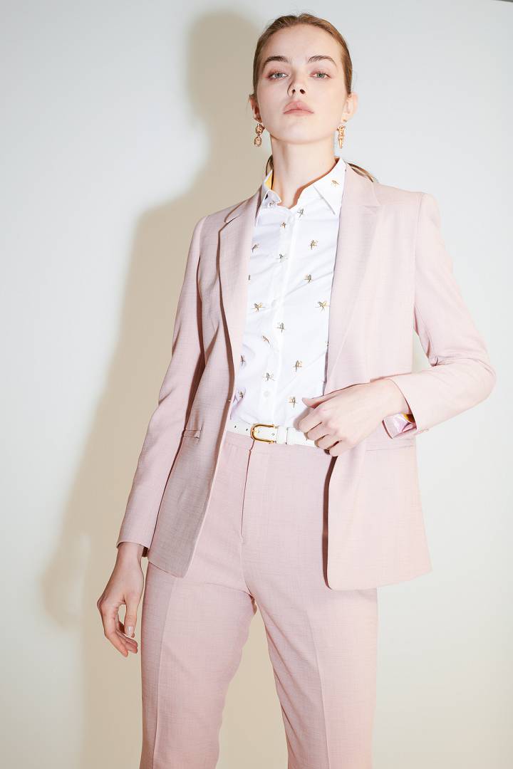 SST&C Women'S Nine-Point Slim Fit Trousers | 7262104005  (Outlet)_2