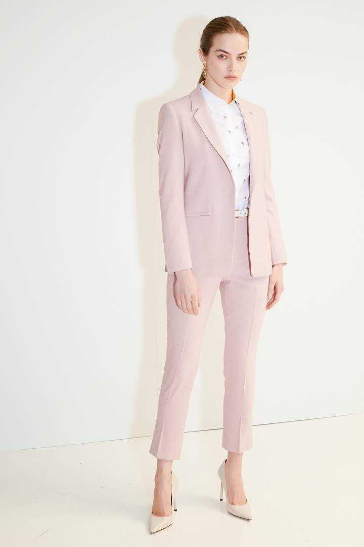 SST&C Women'S Nine-Point Slim Fit Trousers | 7262104005  (Outlet)_3