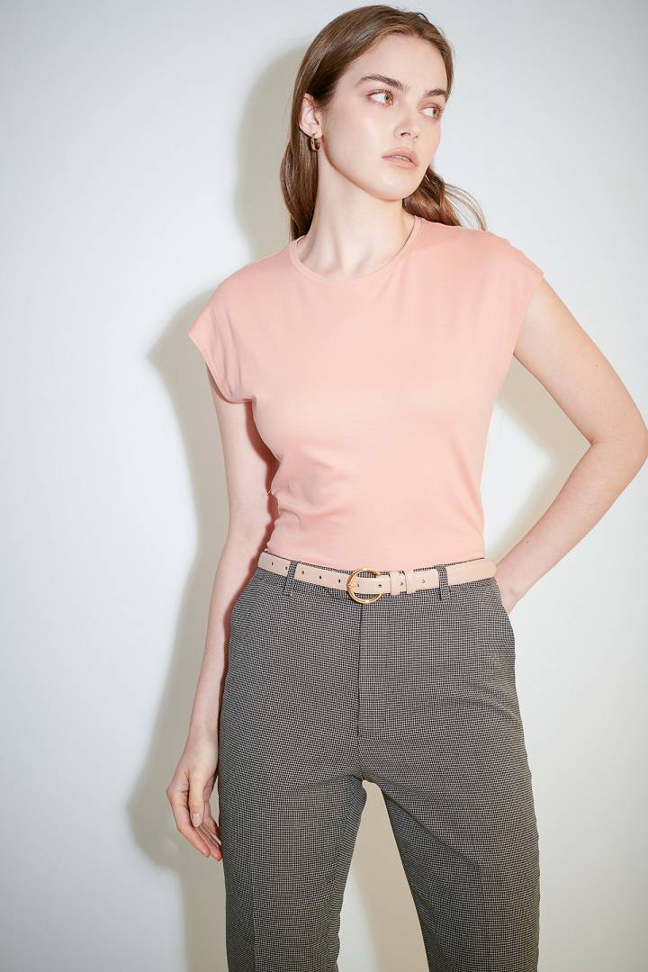 SST&C Women'S Nine-Point Slim Fit Trousers | 7262104006  (Outlet)_1