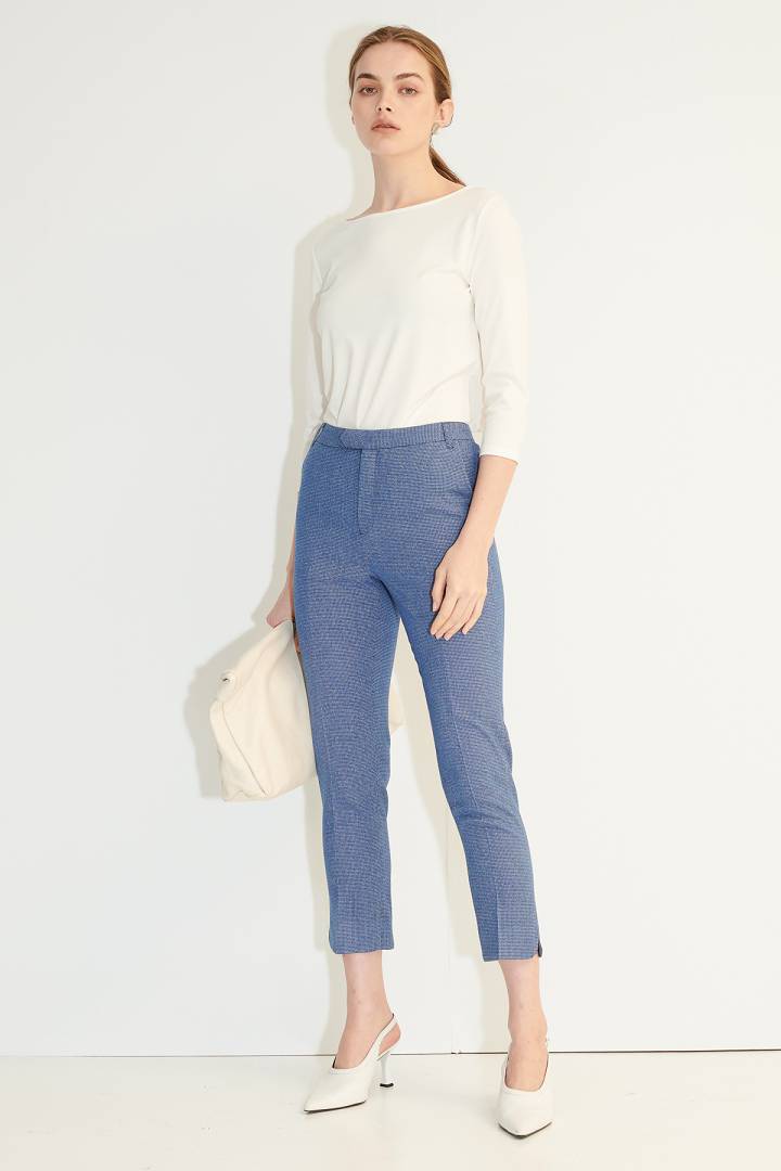 SST&C Women'S Nine-Point Slim Fit Trousers | 7262104007  (Outlet)_4