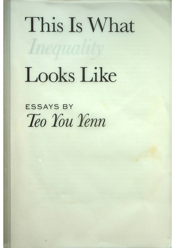 This Is What Inequality Looks Like／Teo You Yenn_0