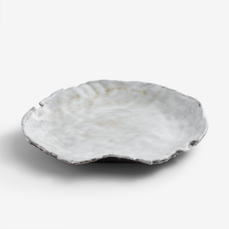 Bisque 22cm Ceramic Plate | Milk_0
