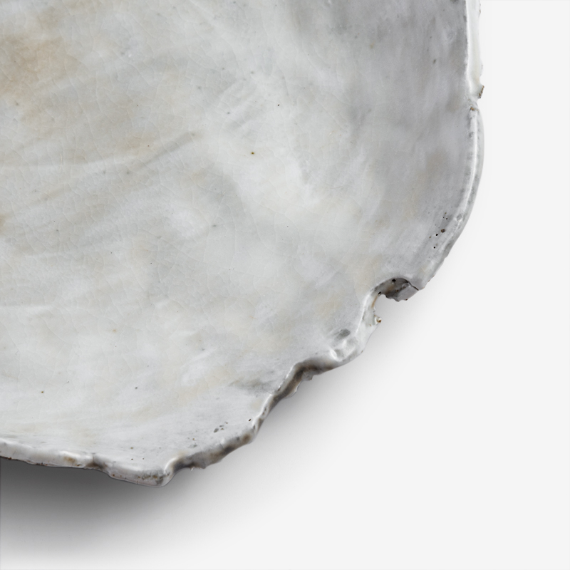 Bisque 22cm Ceramic Plate | Milk_3