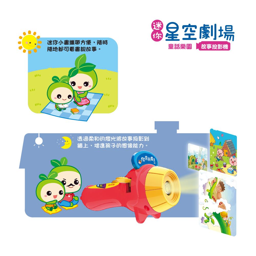 迷你星空劇場-童話樂園故事投影 Q0558_7