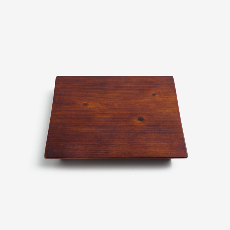 職人 原生木質 20cm 檜木方盤︱平滑︱單品_1