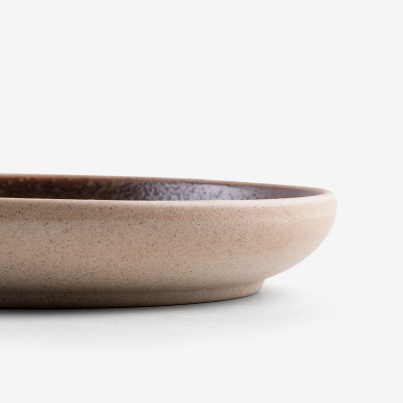WAGA 質樸同心 20cm 陶瓷造型盤｜秋葉｜單品_2