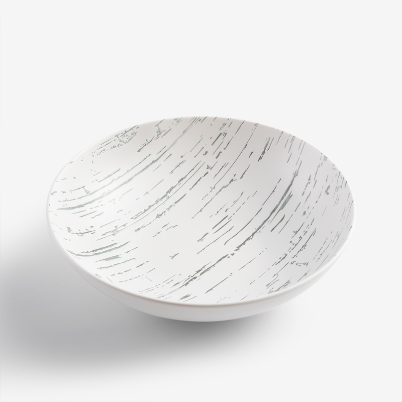 Circle 20cm Ceramic Plate | Gray_0