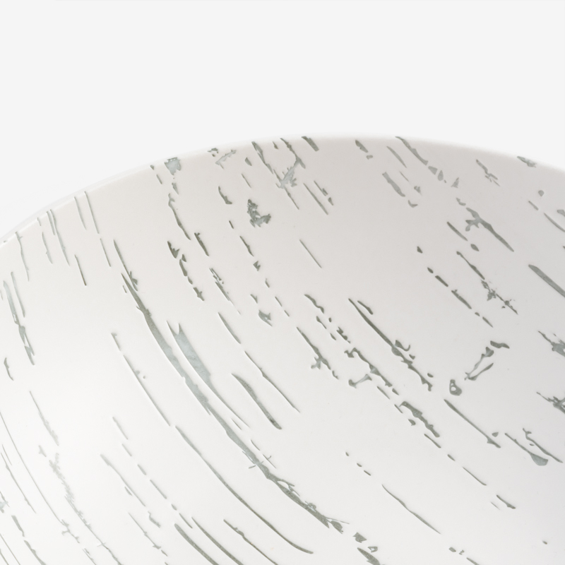 Circle 20cm Ceramic Plate | Gray_3