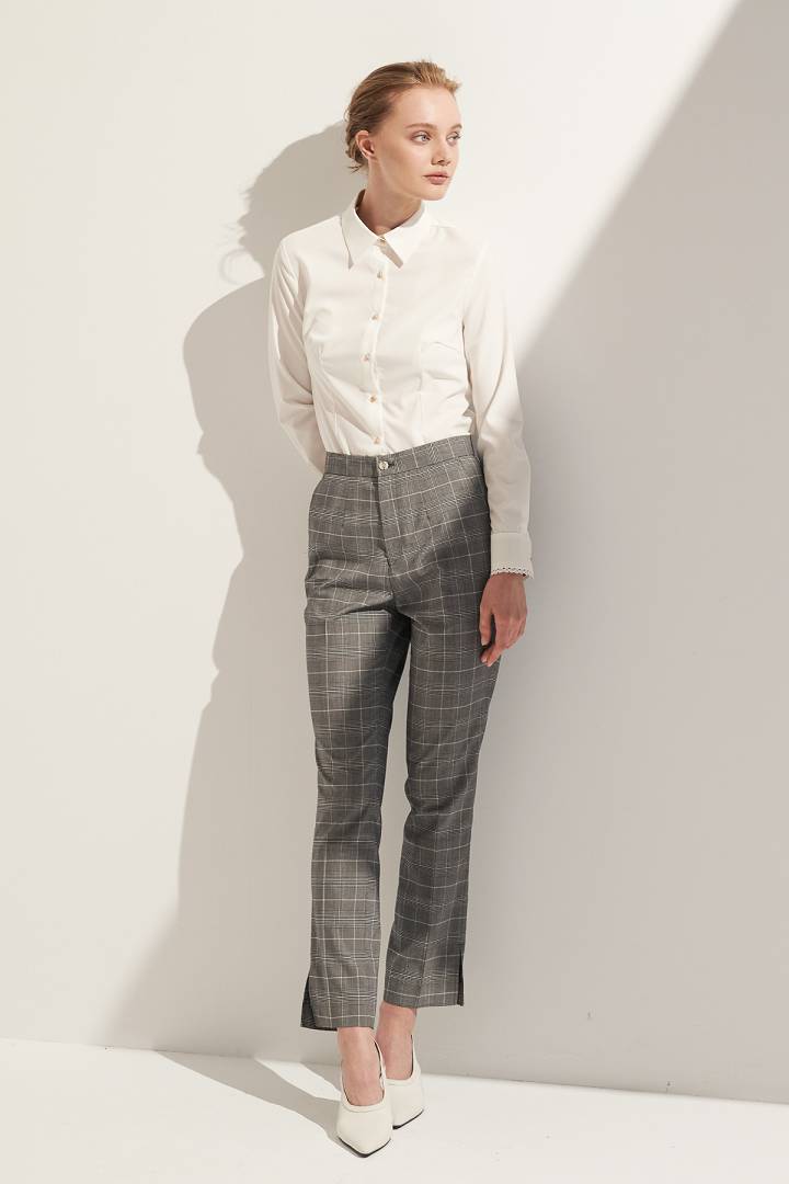 SST&C Women'S Nine-Point Slim Fit Trousers | 7262103002  (Outlet)_0