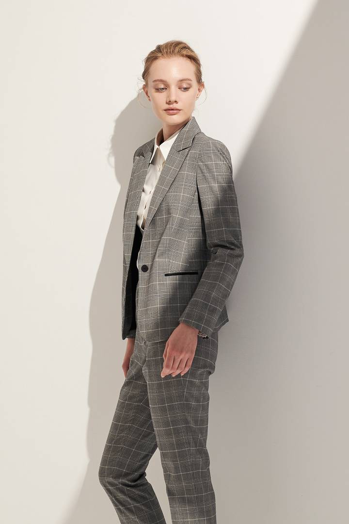SST&C Women'S Nine-Point Slim Fit Trousers | 7262103002  (Outlet)_2