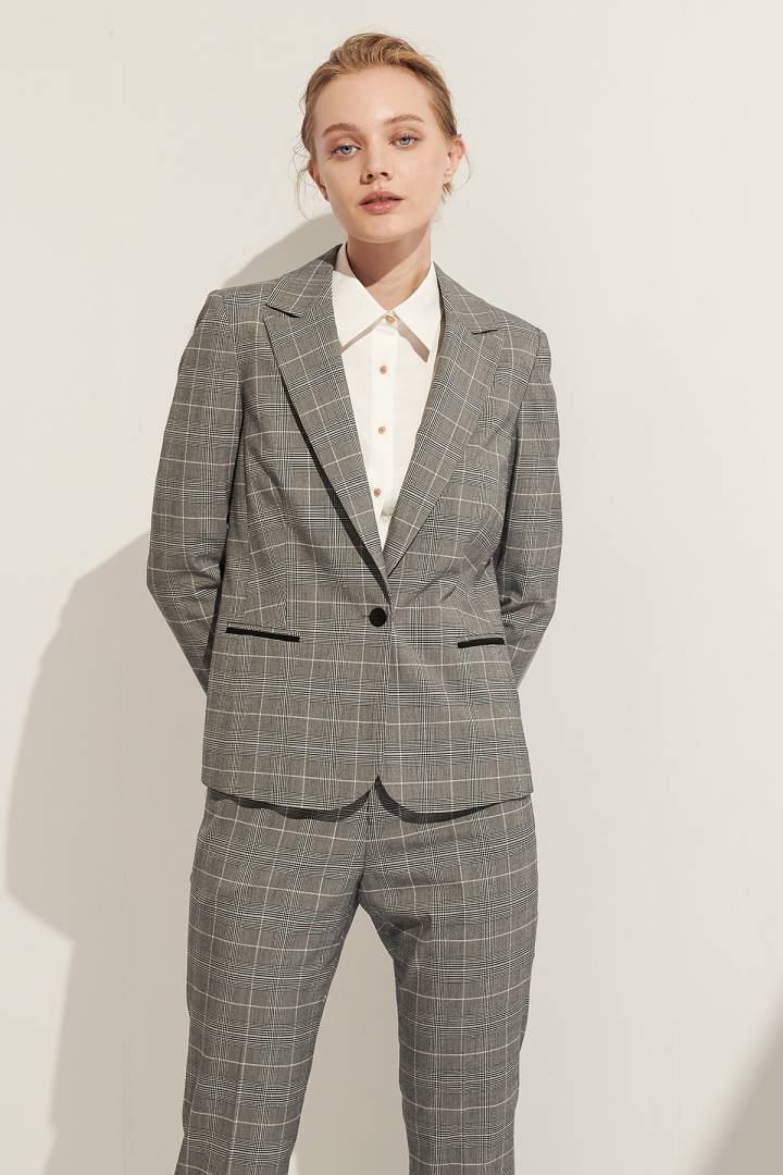 SST&C Women'S Nine-Point Slim Fit Trousers | 7262103002  (Outlet)_3