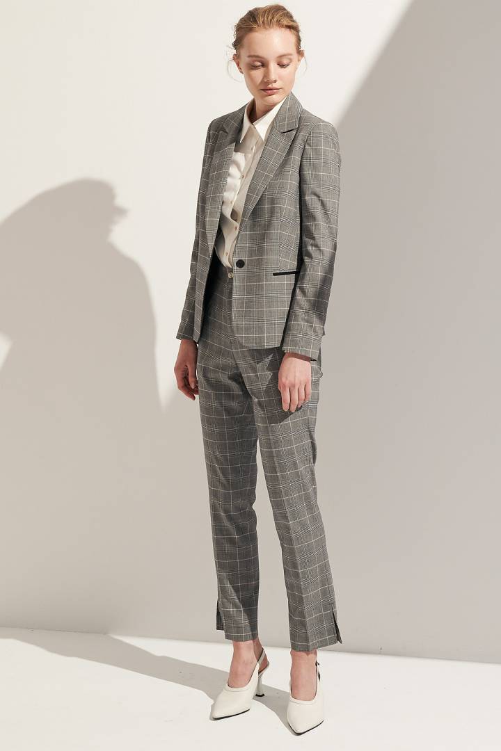 SST&C Women'S Nine-Point Slim Fit Trousers | 7262103002  (Outlet)_4