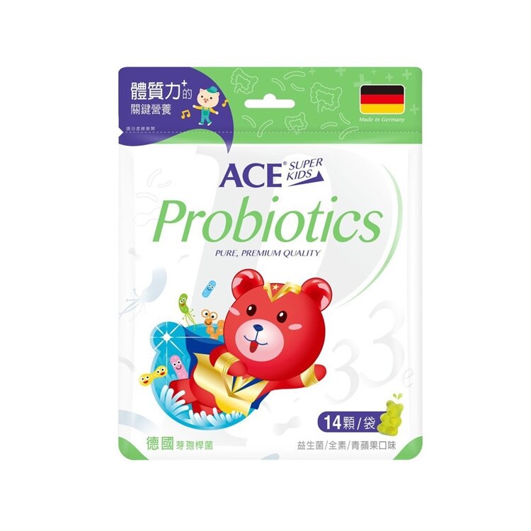 ACE SUPER KIDS 機能Q 33e益生菌軟糖14顆【德芳保健藥妝】_0
