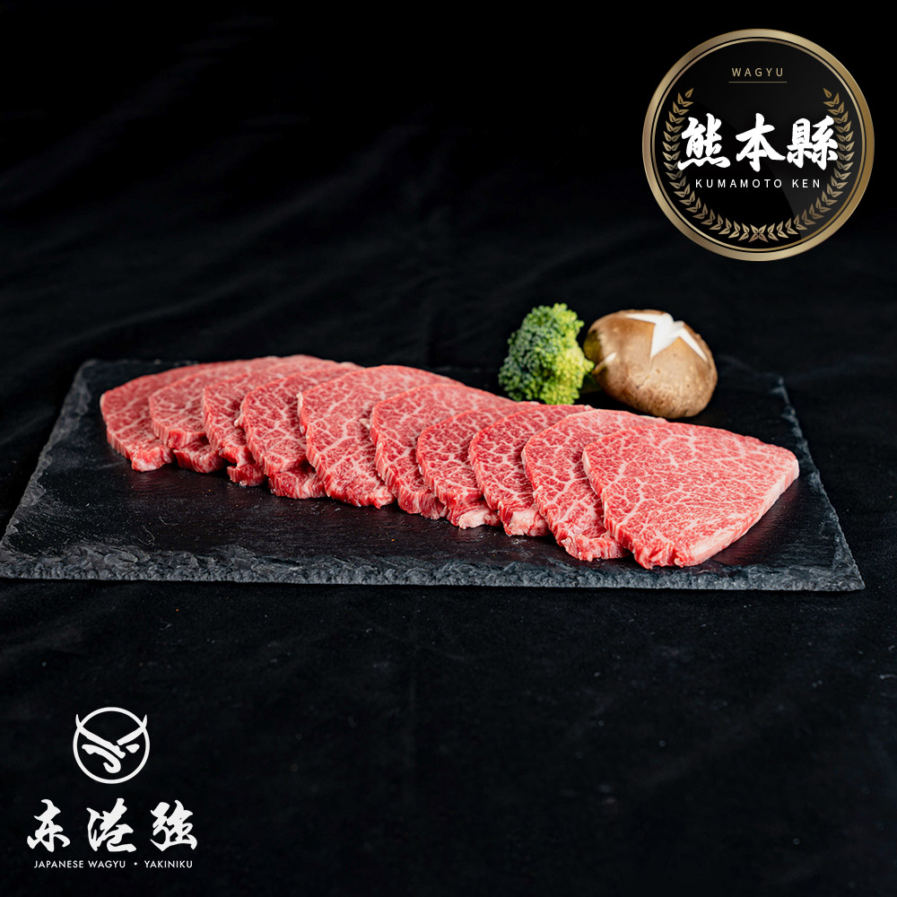 【東港強】熊本A5和牛-菲力燒肉片-100g