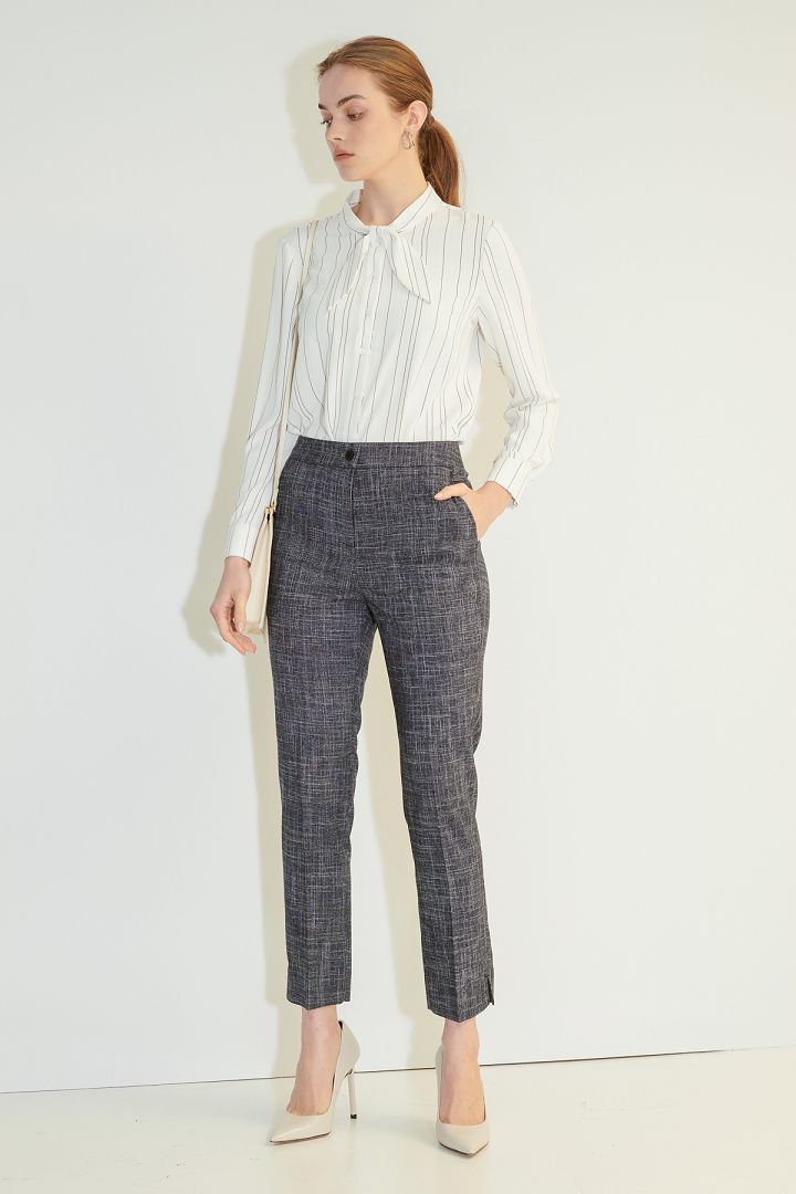 SST&C Women'S Nine-Point Slim Fit Trousers | 7262105003  (Outlet)_3
