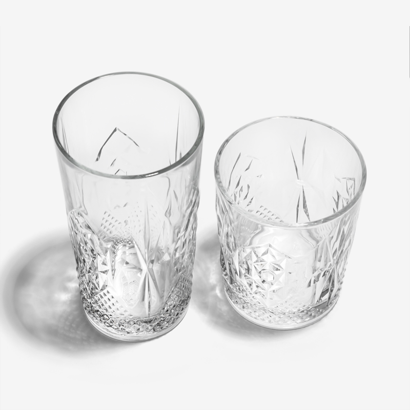 Transparent 250ml Double Wall Glass_2
