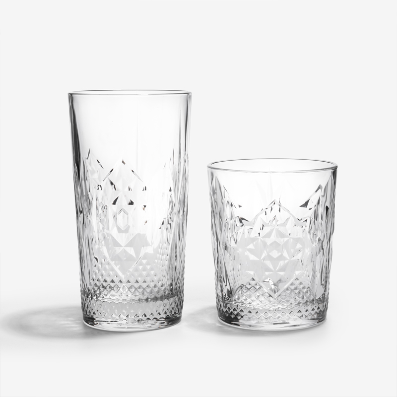 Transparent 250ml Double Wall Glass_1