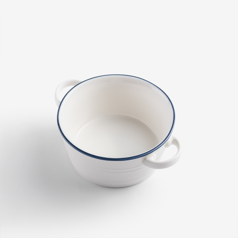 County 12cm Ceramic Double Ear Pot_0