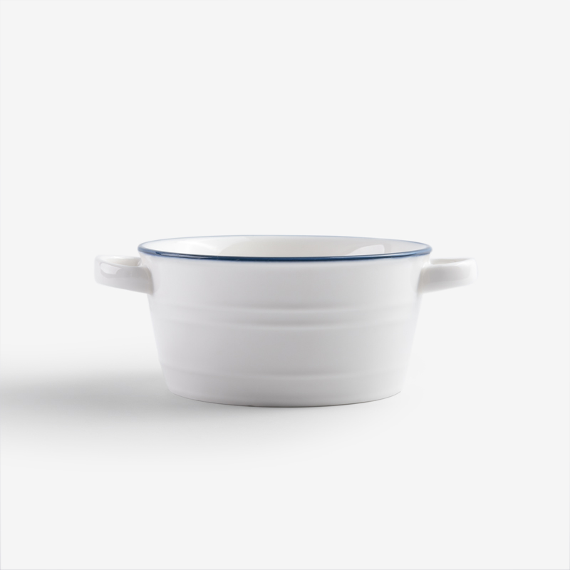 County 12cm Ceramic Double Ear Pot_1