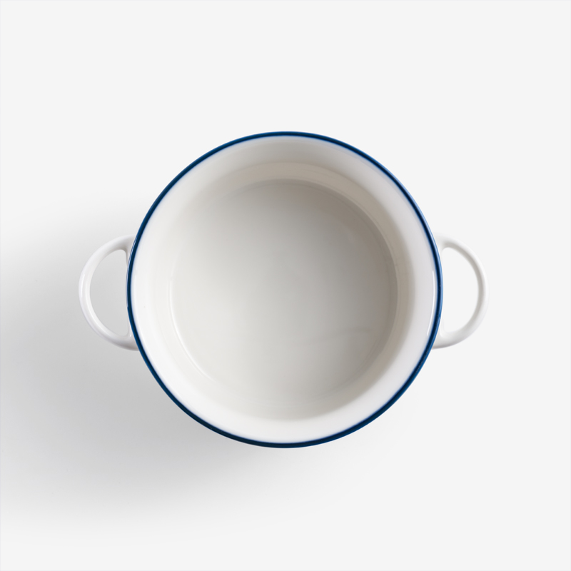 County 12cm Ceramic Double Ear Pot_2