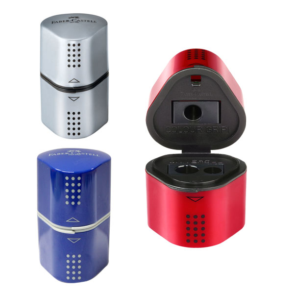 Faber-castel 輝柏文具 DESIGN 精緻多功能削筆器(顏色隨機出貨)_0
