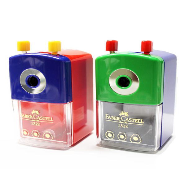 Faber-castel 輝柏文具 大小通用削筆器(顏色隨機出貨)_0