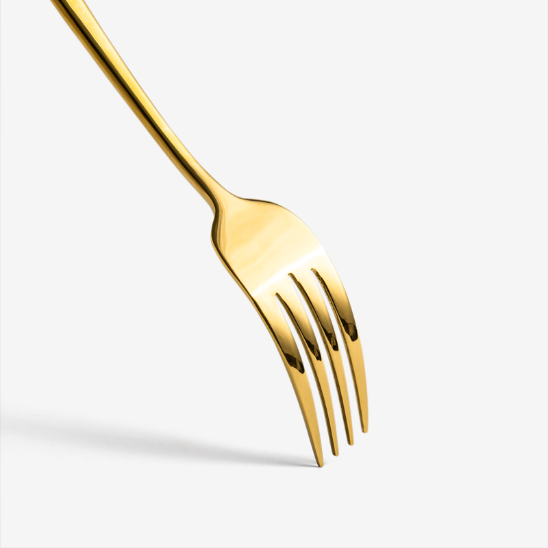 WAGA  典雅亮金 20.8cm 不鏽鋼主餐叉︱單品_1