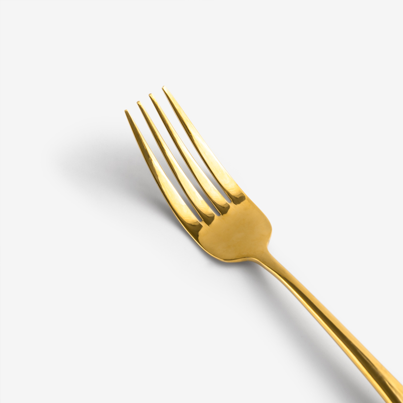 WAGA  典雅亮金 20.8cm 不鏽鋼主餐叉︱單品_2