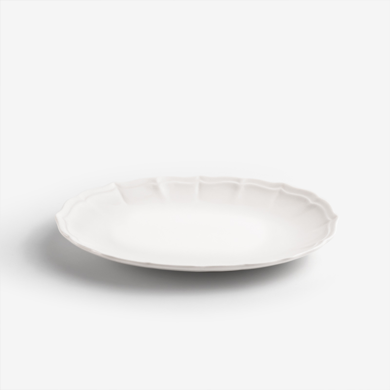 Decoration 20cm Ceramic Oval Plate_0