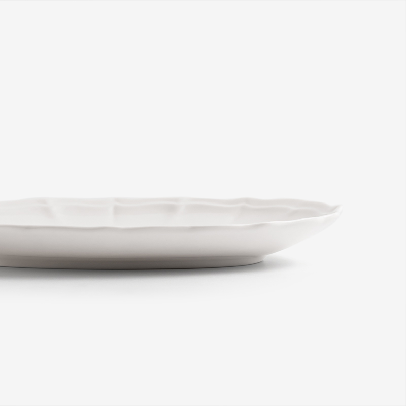Decoration 20cm Ceramic Oval Plate_2