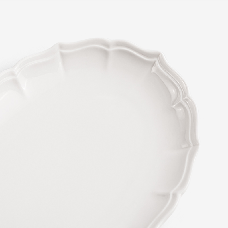 Decoration 25cm Ceramic Oval Plate_2